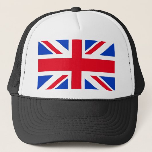 Vlag van het Verenigd Koninkrijk Trucker Pet (Voorkant)