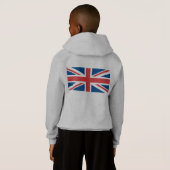 Vlag van het Verenigd Koninkrijk van Groot-Brittan (Achterkant volledig)