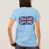 Vlag van het Verenigd Koninkrijk van Groot-Brittan T-shirt (Achterkant)