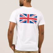 Vlag van het Verenigd Koninkrijk van Groot-Brittan T-shirt (Achterkant)