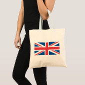 Vlag van het Verenigd Koninkrijk van Groot-Brittan Tote Bag (Voorkant (product))