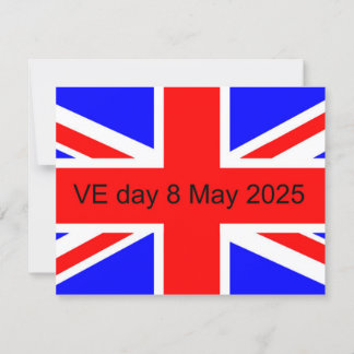 Vlag van het Verenigd Koninkrijk VE dag 2025
