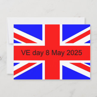 Vlag van het Verenigd Koninkrijk VE dag 2025