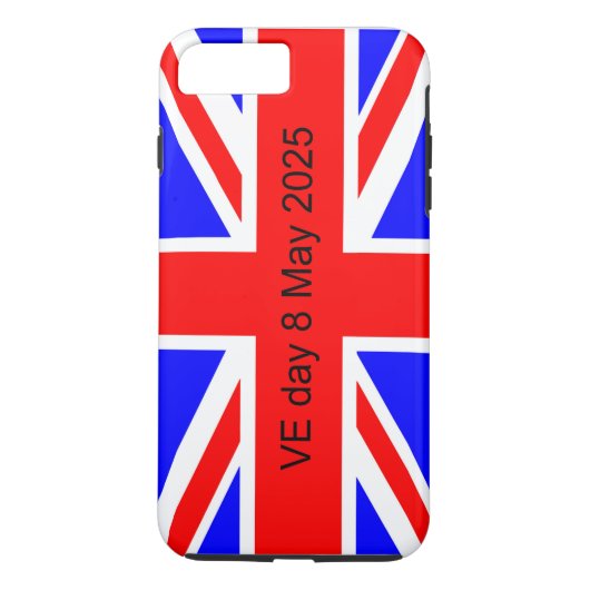 Vlag van het Verenigd Koninkrijk VE dag 2025 Case-Mate iPhone Case (Achterkant)