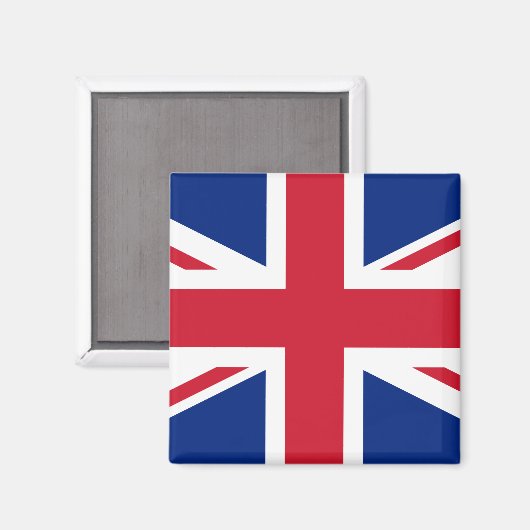 vlag van het Verenigd Koninkrijk (Verenigd Koninkr Magneet (Voorkant / Achterkant)