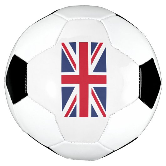 Vlag van het Verenigd Koninkrijk Voetbal (Gedraaid)