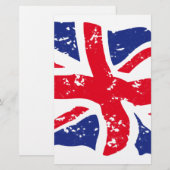 Vlag van het VK Briefpapier (Voorkant / Achterkant)