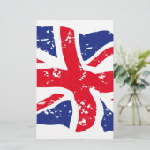 Vlag van het VK Briefpapier (Staand voorkant)