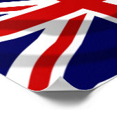 Vlag van het VK Poster (Hoek)