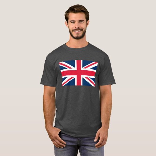 Vlag van het VK T-shirt (Voorkant volledig)