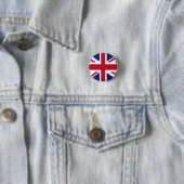 Vlag van het VK trots Ronde Button 3,2 Cm (In situ)
