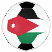 Vlag van het Voetbal Jordanië (Voorkant)