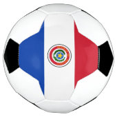 Vlag van het Voetbal Paraguay (Gedraaid)