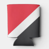 Vlag van het Vorstendom Sealand Blikjeskoeler (Achterkant)