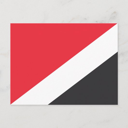 Vlag van het Vorstendom Sealand Briefkaart (Voorkant)