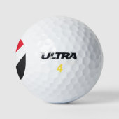 Vlag van het Vorstendom Sealand Golfballen (Logo)