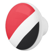 Vlag van het Vorstendom Sealand Keramische Knop (Rechts)