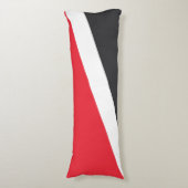 Vlag van het Vorstendom Sealand Lichaamskussen (Voorkant Verticaal)
