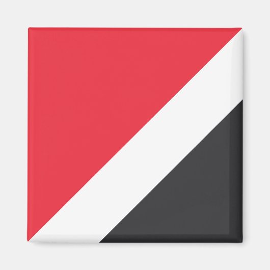Vlag van het Vorstendom Sealand Magneet (Voorkant)