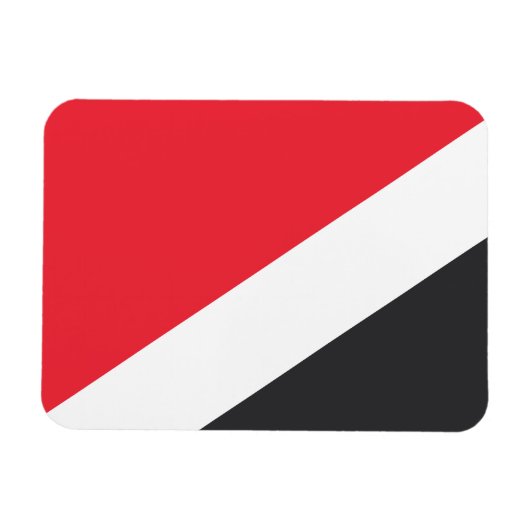 Vlag van het Vorstendom Sealand Magneet (Horizontaal)