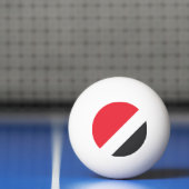 Vlag van het Vorstendom Sealand Pingpongbal (Net)