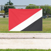 Vlag van het Vorstendom Sealand Spandoek (Insitu)