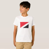 Vlag van het Vorstendom Sealand T-shirt (Voorkant volledig)