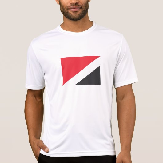 Vlag van het Vorstendom Sealand T-shirt (Voorkant)