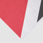 Vlag van het Vorstendom Sealand Tissuepapier (Detail)