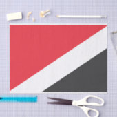 Vlag van het Vorstendom Sealand Tissuepapier (Craft)