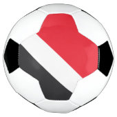 Vlag van het Vorstendom Sealand Voetbal (Gedraaid)