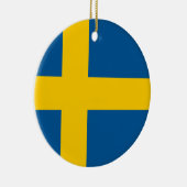 Vlag van het Zweedse Ornament (Rechts)