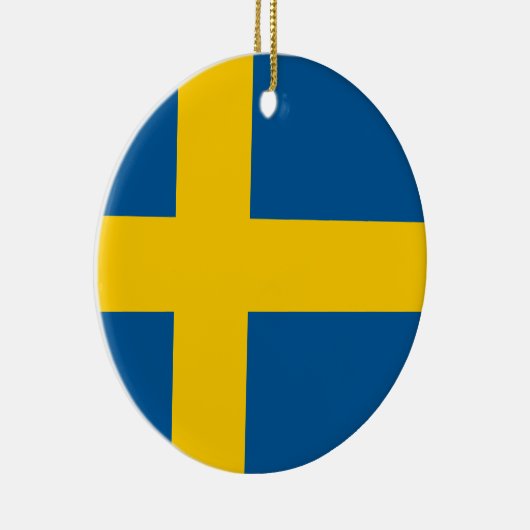 Vlag van het Zweedse Ornament (Rechts)