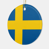 Vlag van het Zweedse Ornament (Links)