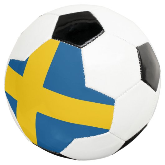 Vlag van het Zweedse Voetbal (Drie kwart)