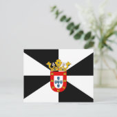 Vlag van hoge kwaliteit Ceuta Briefkaart (Staand voorkant)