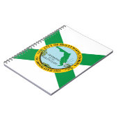 Vlag van Hollywood, Florida Notitieboek (Linkerzijde)