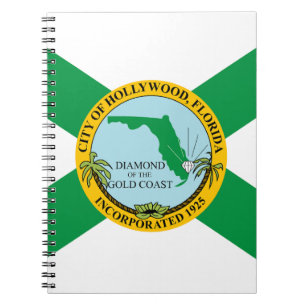 Vlag van Hollywood, Florida Notitieboek