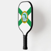 Vlag van Hollywood, Florida Pickleball Paddle (Links)