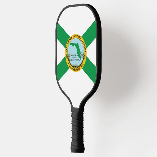 Vlag van Hollywood, Florida Pickleball Paddle (Links)