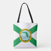 Vlag van Hollywood, Florida Tote Bag (Achterkant)