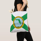 Vlag van Hollywood, Florida Tote Bag (Dichtbij)
