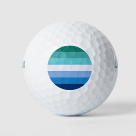 Vlag van homoseksuele mannen (LGBT symbool) (Gay P Golfballen