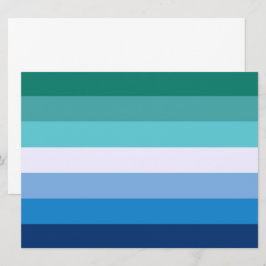 Vlag van homoseksuele Mannen (LGBT-symbool) (Gay P Kaart