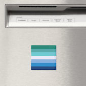 Vlag van homoseksuele Mannen (LGBT-symbool) (Gay P Magneet (Insitu (Vaatwasser))
