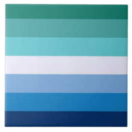 Vlag van homoseksuele Mannen (LGBT-symbool) (Gay P Tegeltje
