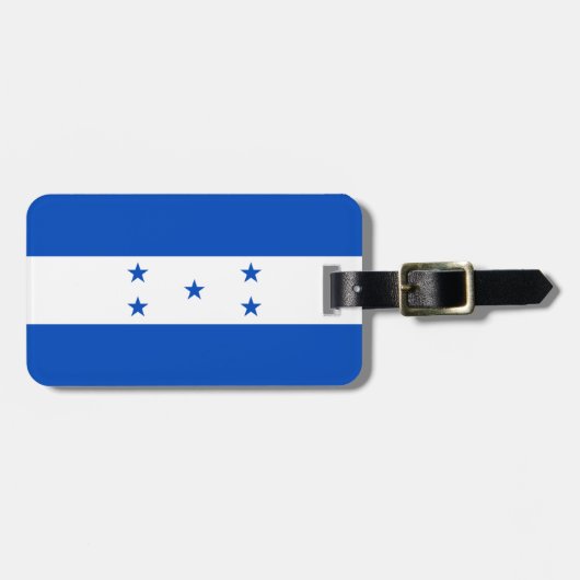 Vlag van Honduras Bagagelabel (Voorkant horizontaal)
