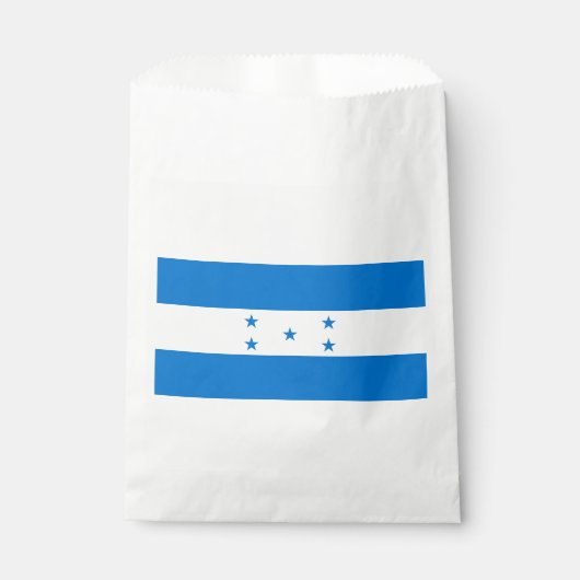 Vlag van Honduras Bedankzakje (Voorkant)