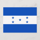 Vlag van Honduras Briefkaart (Voorkant)