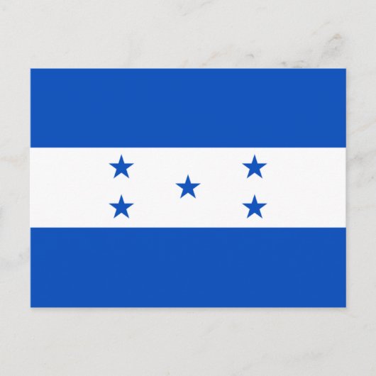 Vlag van Honduras Briefkaart (Voorkant)
